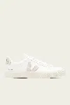 Veja Campo Chromefree Leather Sneaker In White Natural In White