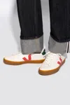 Veja White Logo Sneakers In White