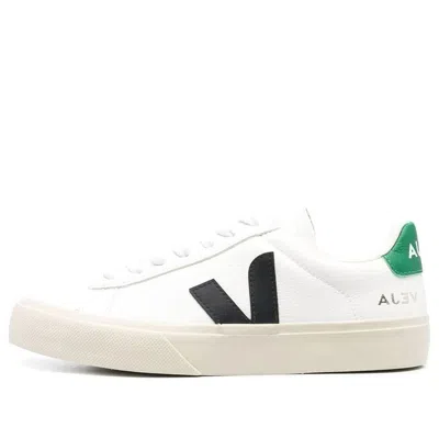 Veja Campo Chromefree Leather 'white Black Emeraude'