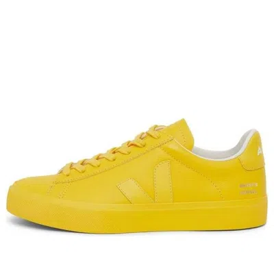Veja Campo Chromefree Leather X Mansur Gavriel 'sunshine' In Yellow