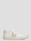 Veja Campo Chromefree Sneakers In Extra White Almond