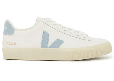 Pre-owned Veja Campo Chromefree (women's) Sneakers In White/steel In Multi