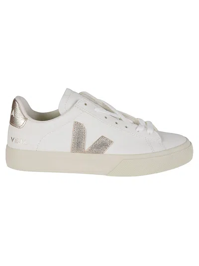 Veja Campo Eco Leather Sneakers In Grey