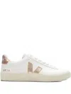 Veja Campo Leather Sneakers White Platine In Multi
