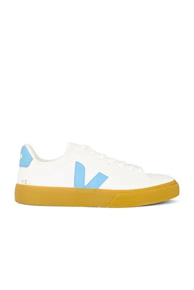 Veja Campo Chromefree Leather Sneakers In White