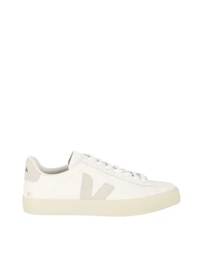 Veja Campo Extra White Natural Suede In Multi