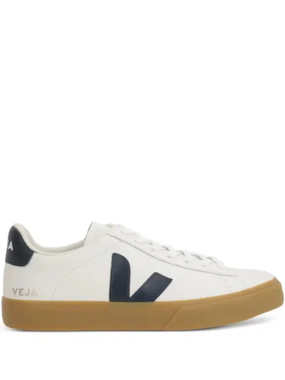 Veja Campo Flat-laces Sneakers In White