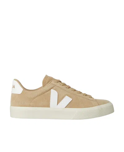 Veja Campo Lace-up Sneakers In Brown