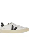 Veja Campo Lace-up Sneakers In White