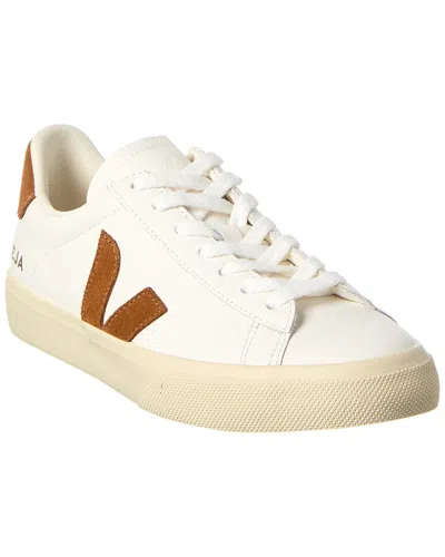 Veja Campo Leather Sneaker In White