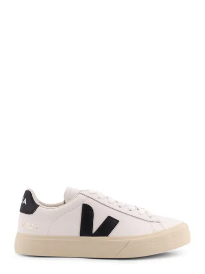 Veja Campo Leather Sneakers In White