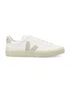Veja Campo Leather Sneakers In White