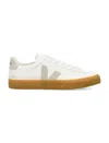 Veja Campo Chtomefree Leather Sneakers In White