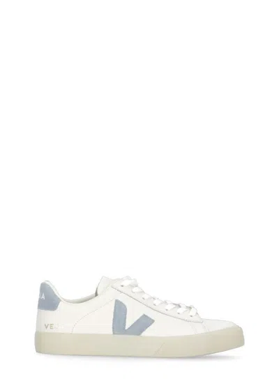 Veja Campo Leather Sneakers In White