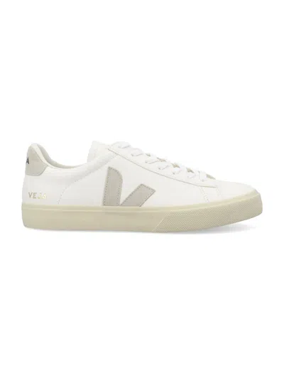 Veja Campo Leather Sneakers In White
