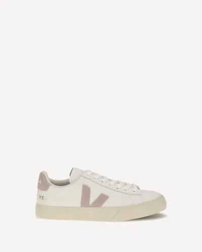 Veja Campo Leather Sneakers In White