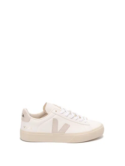 Veja `campo` Leather Sneakers In White