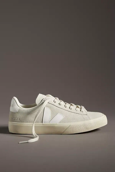 Veja Campo Leather Sneakers In White