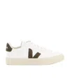 Veja White Campo Chromefree Leather Sneakers In White