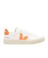 Veja Sneaker Campo Chromefree White / Fury In Orange