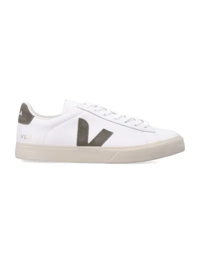 Veja Campo Leather Sneakers White Kaki
