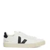 Veja Campo Leather Sneakers With Contrasting Accents In White