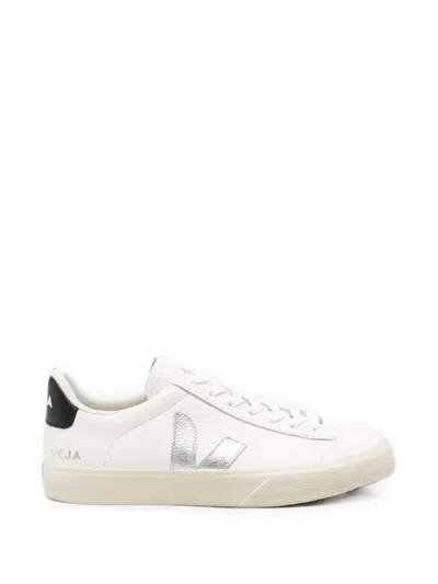 Veja Campo Logo-patch Sneakers In White