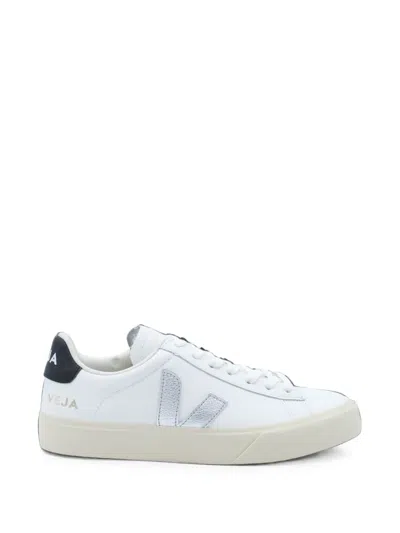 Veja Campo Logo-patch Sneakers In White