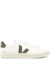 Veja White Low-top Sneakers With Logo Patch In Leather Man In White