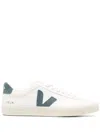 Veja ‘campo' Low Top Leather Sneakers In Weiss