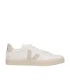 Veja Campo Leather White Natural Sneakers In White