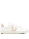 Veja Campo Low-top Sneakers With Suede Accents In White
