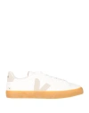 Veja Campo Man Sneakers White Size 12 Soft Leather In White