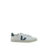 Veja Leather Low-top Sneakers Rubber Sole In White