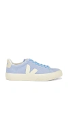 Veja Unisex Suede Sneakers With Amazonian Rubber Outsole In Purple
