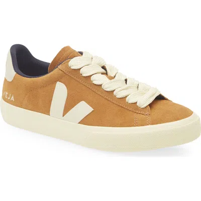 Veja Campo Bold Suede Sneakers In Brown