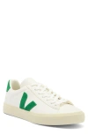 Veja Campo Sneaker In Extra-white/ Emeraude