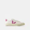 Veja Campo Sneakers -  - Leather - White Mulberry In Multi