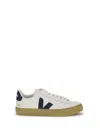 Veja Campo Leather White Nautico Natural Trainers In White