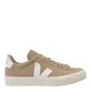 Veja Campo Low-top Suede Sneakers In Beige
