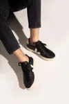 Veja Campo Black And White Low Top Sneakers In Vegan Leather Man In Black
