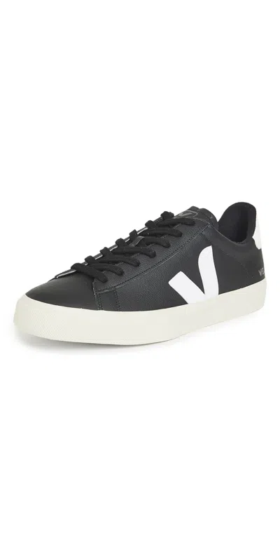 Veja Campo Sneakers In Black/white