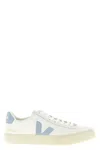 Veja Campo Low-top Leather Sneakers In Blue