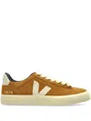 Veja Campo Bicolor Leather Low-top Sneakers In Brown