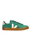 Veja Campo Bold Suede Golf Pierre Sneakers In Green