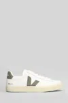 Veja 'campo' Leather Sneakers In White