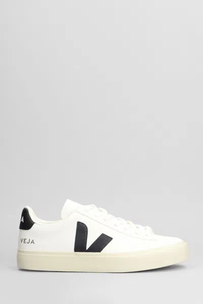 VEJA CAMPO SNEAKERS IN WHITE LEATHER