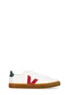 Veja Campo White Low Top Sneakers With Logo Detail In Leather Man In White