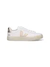 Veja Campo Sneakers In White Leather In White