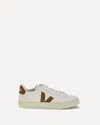 Veja Campo Leather Sneakers White Cognac In White